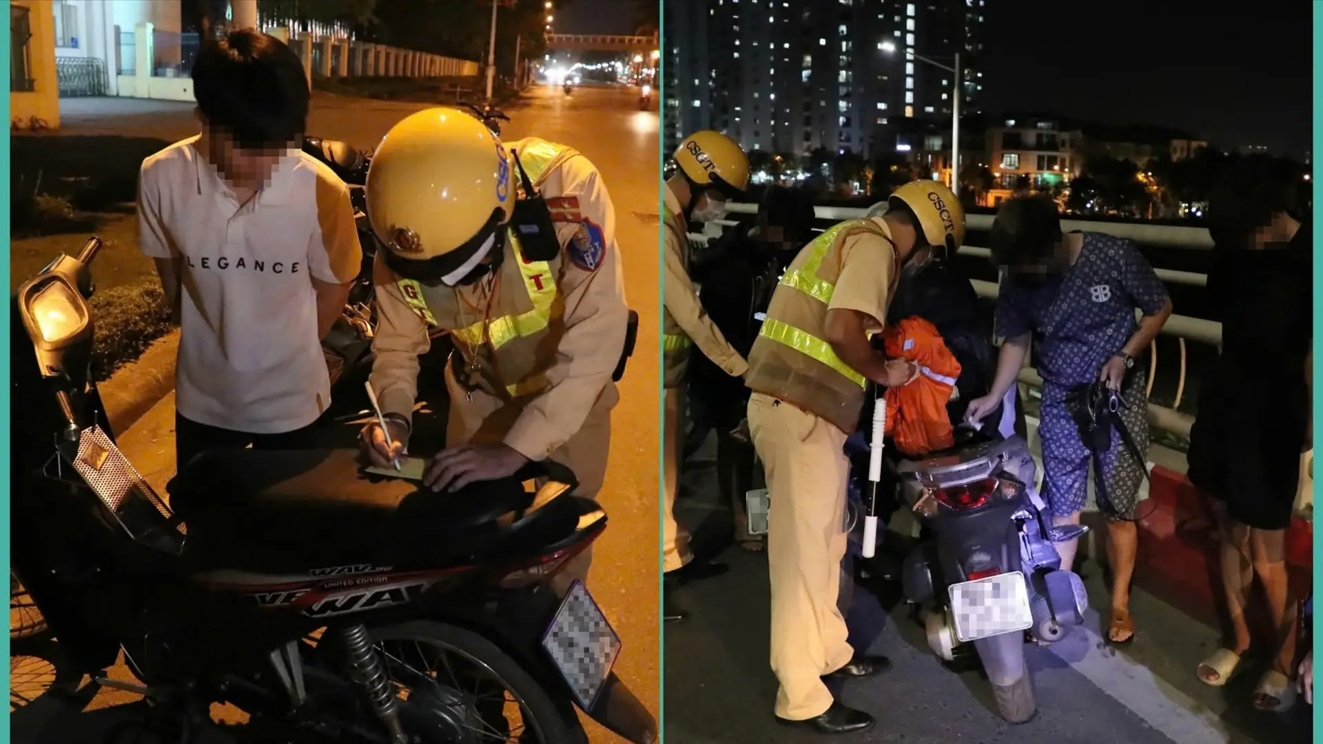 Hà Nội tăng cường trấn áp 'quái xế' ban đêm